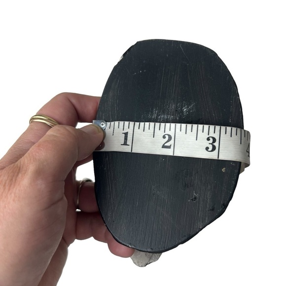 Ceramic Quail Bird Figurine Hand Painted Black Male Hand Painted 7.5” Tall CA NV - Picture 9 of 10